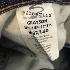 Silver Grayson W32L30 32x30